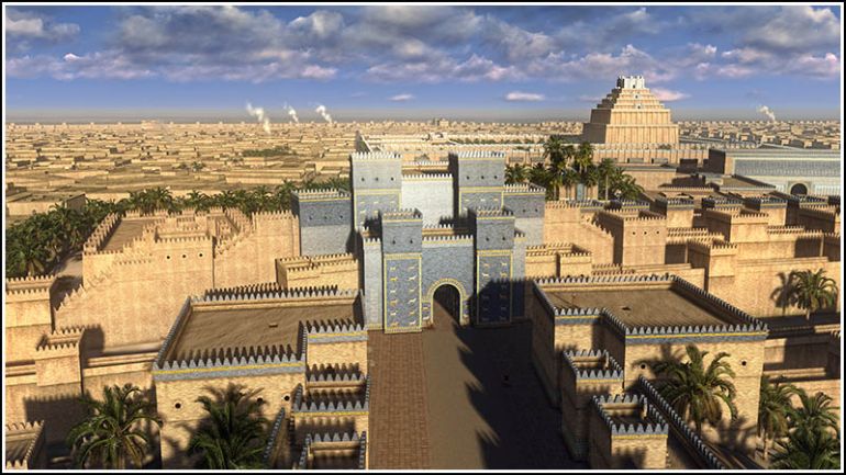 Majesty Of Ancient Babylon Shown Via Superb 3D Animations