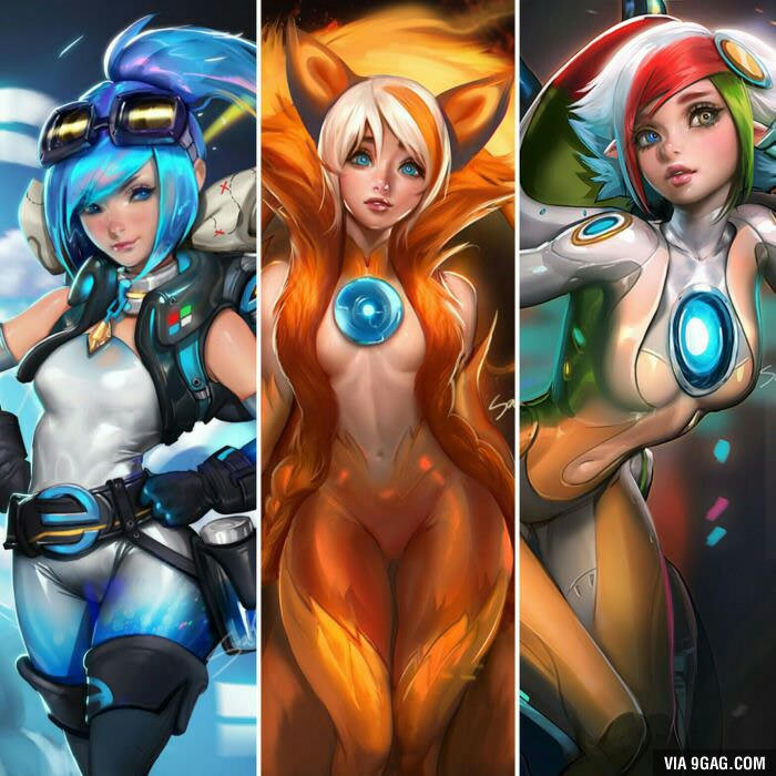 Cosplay: Internet Explorer, Firefox, Chrome