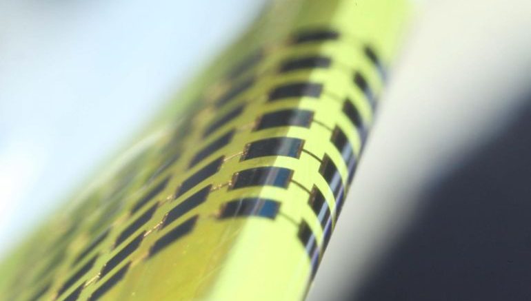 Super-Thin Solar Cells Can Be Wrapped Around A Pencil
