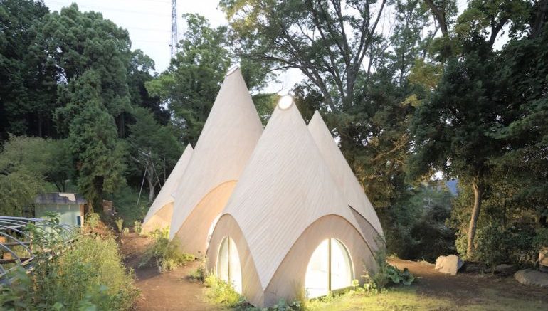 These Striking Teepee-Shaped Huts In Japan Offer Care To The Elderly