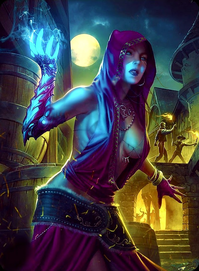 She’s got too perfect breasts! Witch! Burn her!